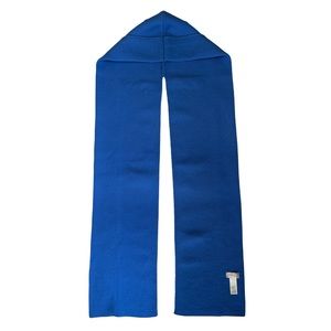 Blue Free People Hooded Scarf